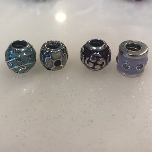 Pandora enamel charms